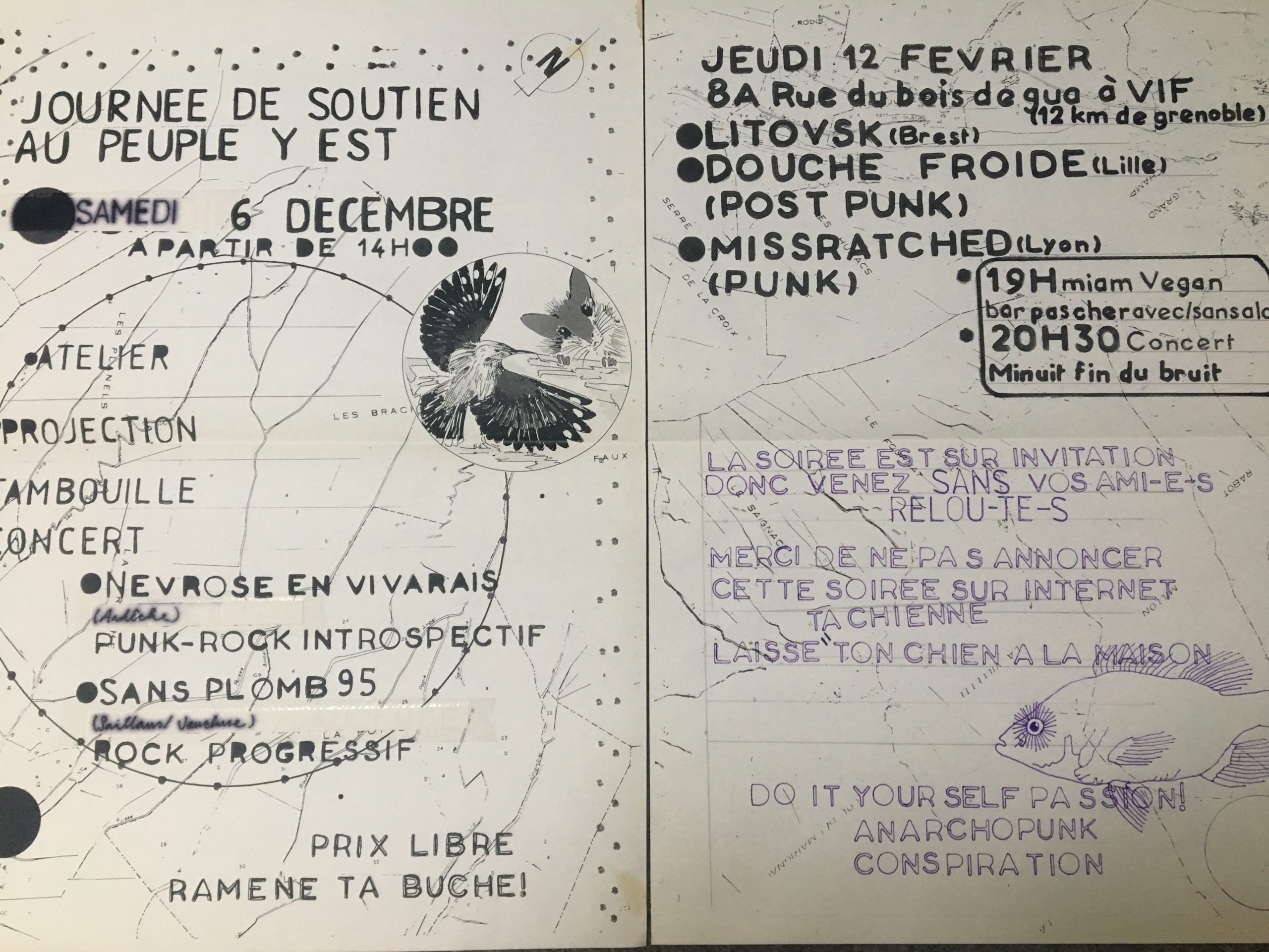 Visuels pour des concerts, 2015